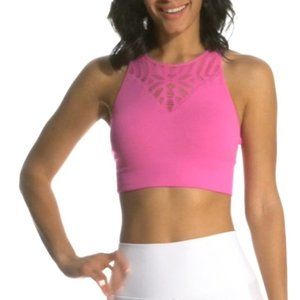 Betsey Johnson Hot Pink Performance Sports Bra